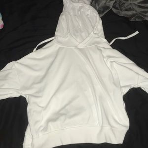 cotton on crop hoodie